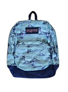 Jansport Black Label Superbreak Multi Aloha Palms Backpack - Picture 1 of 2