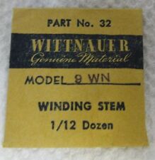 WITTNAUER 9WN WINDING STEM PART #32, MARSHALL #WIT19L, NEW OLD STOCK, SHIP W/W.