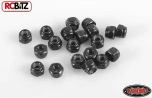Nylock Nuts M2.5 BLACK m 2.5 Nut for Roof Racks & Scale Leafs RC4WD Z-S0512 - Picture 1 of 3