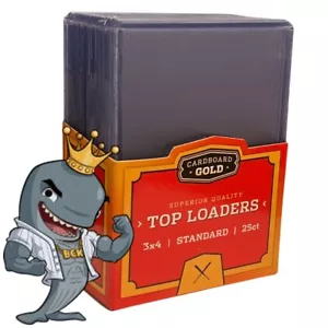 Tarjetero Estándar Cartón Dorado Topload 25ct ENVÍO GRATUITO - Imagen 1 de 1