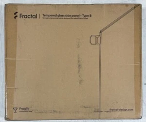 Tempered Glass Side Panel for Define 7 and Meshify 2 - Black with Dark Tinted TG - Afbeelding 1 van 2