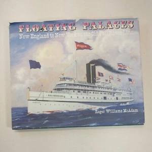 Floating Palaces by Roger Williams McAdam HCDJ 2nd printing 1976 Good condition - Picture 1 of 15