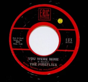 The Fireflies - You Were Mine / Stella Got a Fella 45 RPM Record Pop Rock - Picture 1 of 2