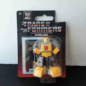 Bumblebee Transformers Figure With Bonus Card 2.5" Hasbro Toys Autobot Yellow - Picture 1 of 8