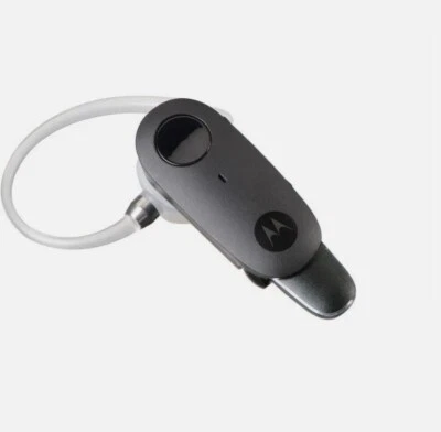 Motorola Boom hx600 bluetooth headsed Black/Clear Ear Hook✅️📞 - Image 1 of 3