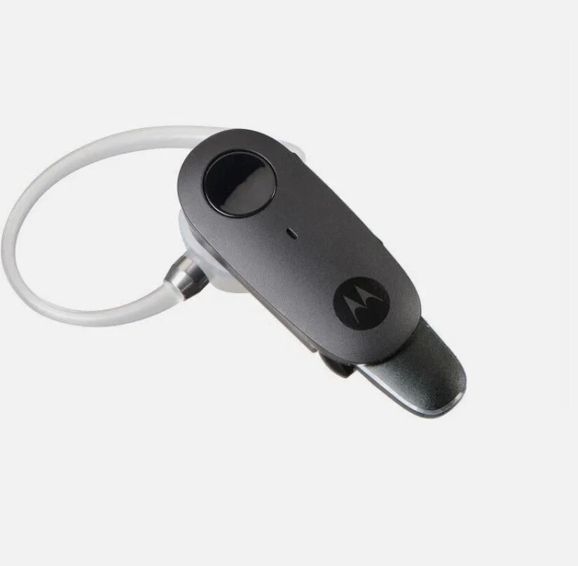 Motorola Boom hx600 bluetooth headsed Black/Clear Ear Hook✅️📞 - Image 1 of 3