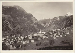 CASPOGGIO E PIZZO SCALINO (SONDRIO) 1961 - Foto 1 di 2