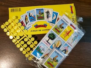Mini Loteria Don Clemente Bingo Spielbretter mit 54 Spielkarten und 8 Brettern - Bild 1 von 4