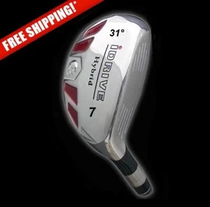 #7 IDRIVE HYBRID IRONWOOD Rescue with TaylorMade Senior Flex 55gram Graphite - Picture 1 of 3