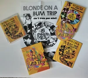 Distribpix 4K HD BLONDE ON A BUM TRIP-box-slipcover-book-poster-xtra feature-LSD - Foto 1 di 15