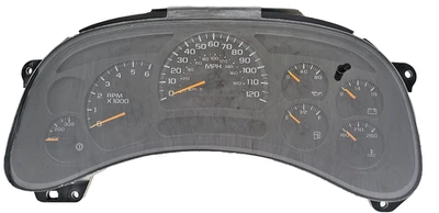 2003-06 SILVERADO 2500 3500 SIERRA INSTRUMENT GAUGE CLUSTER SPEEDO W/ TRANS TEMP - Image 1 of 4