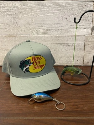 Sage Bass pro shop шапка дальнобойщика и окунь рождественское украшение и брелок для рыбалки - Изображение 1 из 4
