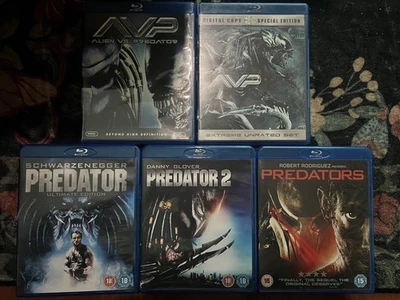Predator, 2, Predators, Alien Vs Predator, Requiem Ultimate / Unrated Blu-ray - Image 1 of 2