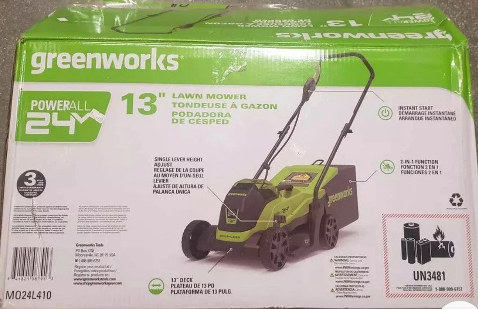 Greenworks Snow Thrower with 20-Inch Path - Image 1 of 4