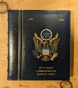 1999 - 2008 P & D 50 State Quarters COMPLETE SET Lighthouse DELUXE ALBUM *READ* - Picture 1 of 8