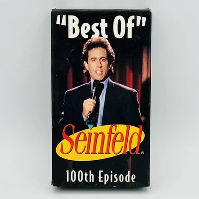 Best Of Seinfeld 100th Episode (VHS, 1995) PROMO Video Tape Jerry Seinfeld Movie - Image 1 of 4