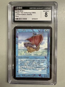 Magic: The Gathering MTG Piratenschiff Limited Edition Alpha CGC 8 NM/MINT - Bild 1 von 4