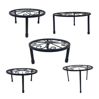 Blumenständer Pflanzenständer Blumenhalter Blumentopfhalter Blumenpodest 5er Set - Bild 1 von 2