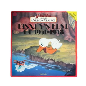 “Disney’s Best Of 1931-1948” Laserdisc LD VOLUME 5 Animation - Picture 1 of 2