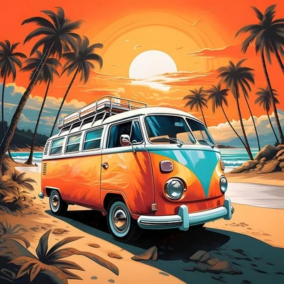 MOGTAA Diamond Painting Erwachsene, 5D Landschaft Diamant Painting Bilder