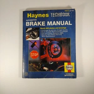 Manual de frenos automotrices Haynes Techbook Haynes 10410 (2112) | Usado - Imagen 1 de 10