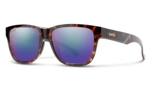 NEW Smith Lowdown Slim 2 Sunglasses-Matte Havana-Violet Mirror Lens - Picture 1 of 1
