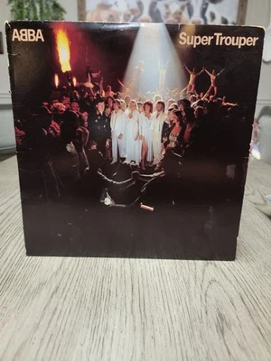 ABBA SUPER TROUPER 1980  LP Atlantic SD 16023 Vg- jacket VG++ vinyl - Image 1 of 2