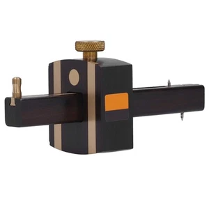 8in Mortise Gauge Woodworking Marking Gauge Ebony Scribe Sign Scraper, Adjust... - Picture 1 of 9