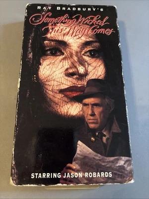 Disney Ray Bradbury’s Something Wicked This Way Comes VHS Tape HORROR - Image 1 of 4