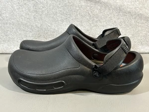 Crocs Professional Bistro Pro Black Literide Mule Clogs Men's Sz 15 - Picture 1 of 13