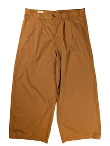 Levi’s hellbraune Palazzohose lockere Passform weites Bein Plissee Damengröße 33 x 30 - Bild 1 von 5