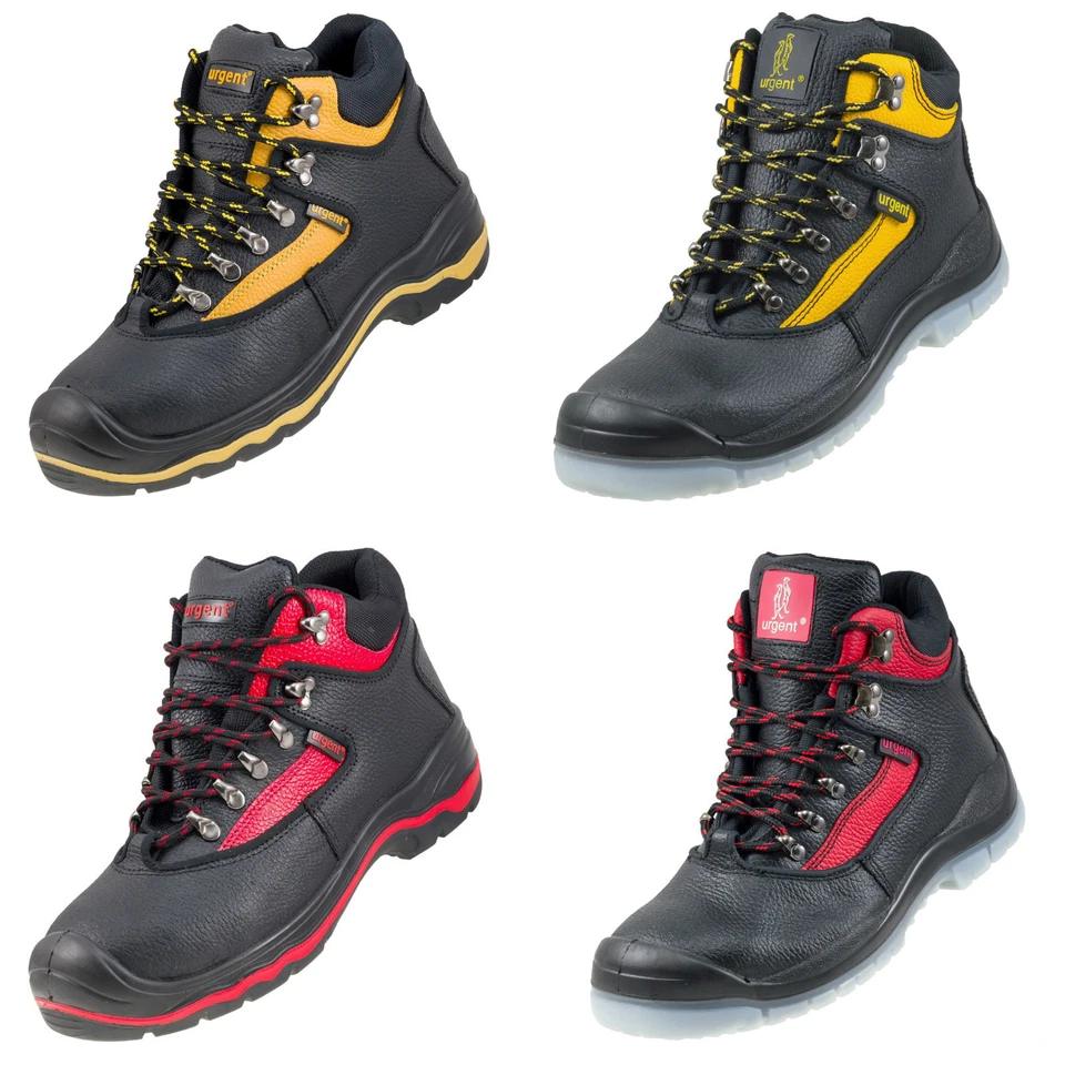 STIEFEL URGENT 102 ARBEITSSTIEFEL SICHERHEITSSCHUHE MIT STAHLKAPPE