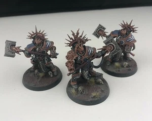 3 x Warhammer Fantasy AOS Stormcast Eternals Retributors Fully Painted - Picture 1 of 6
