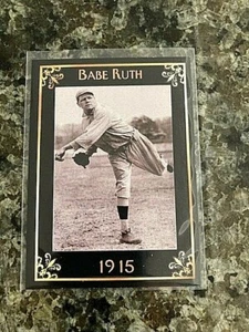 Babe Ruth 1915 Medias Rojas Novato Año Monarca Corona Heritage Serie #41/50 - Imagen 1 de 2
