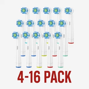 Electric Toothbrush Heads Compatible With Oral B Braun Replacement head - Picture 1 of 19