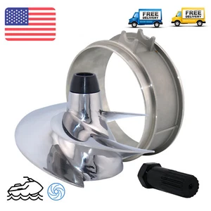 Jet Ski Impeller+SS Ring For SOLAS SK-CD-12/17 SEA DOO SPARK 2-3up TRIXX ACE 900 - Picture 1 of 6