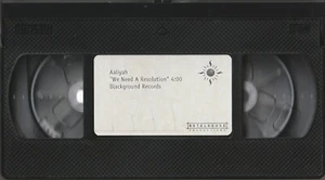 Aaliyah_We Need A Resolution 2001 VHS Promo Music Video Tape - Picture 1 of 1