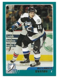 Alexander Svitov #155 Gold Lettering 2003-04 O-Pee-Chee Hockey Card NM-Mint