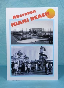 MIAMI BEACH ABERAVON - GREETING CARD - Retro-Style - Wales - Blank - Picture 1 of 3