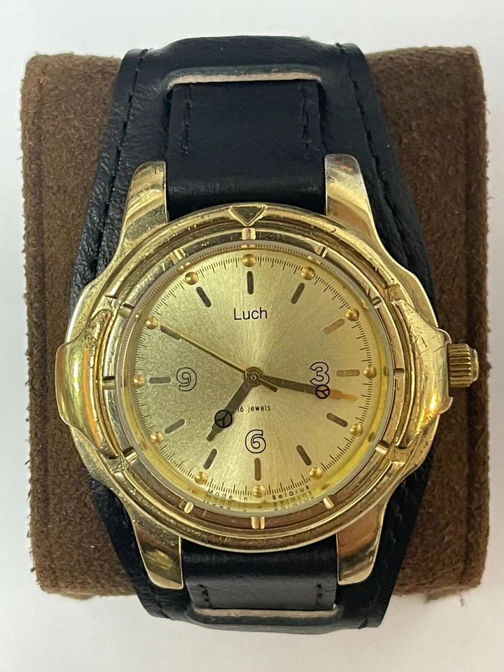 Vintage Brutal Luch Watch Rare Belarus 2609 Mechanical Wristwatchs Men's Collect - Image 1 of 4