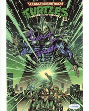 Francois Chau Shredder TMNT Autographed Signed 8x10 Photo ACOA