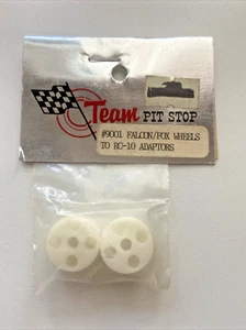 TEAM PIT STOP FALCON/FOX RÄDER AUF RC-10 ADAPTER NEU IN VERPACKUNG - Bild 1 von 2