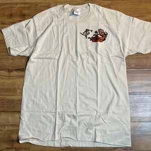 Camicia Vintage Promo Disney Il Re Leone Timon Pumbaa Y2K XL NUOVA SENZA ETICHETTE - Foto 1 di 2