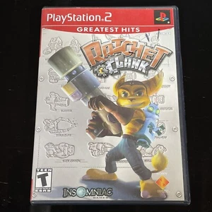 Ratchet & Clank Greatest Hits (Sony PlayStation 2, 2003) w/Manual Tested Good - Picture 1 of 6