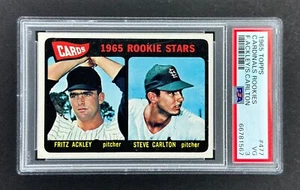 1965 Topps #477 Steve Carlton RC (Cardinals)    PSA 3 VG    ROOKIE!    NEW SLAB! - Picture 1 of 2