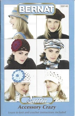 Accessory Crazy - Crochet/Knitting Instruction Booklet - Image 1 of 4