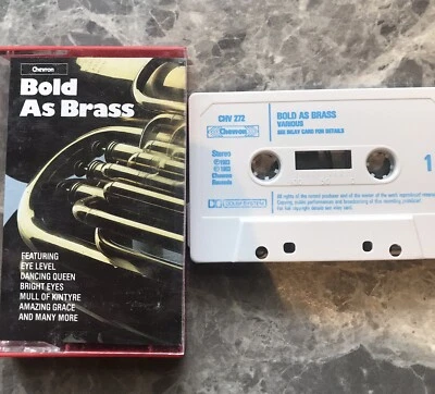 BOLD AS BRASS - 1983 UK 16-track cassette - Image 1 of 2