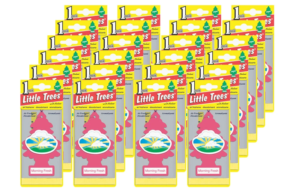 Little Trees Hanging Car and Home Air Freshener,Morning Fresh Scent - Pack of 24 - Image 1 of 1