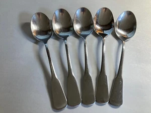 Oneida MINUTE MAN/COLONIAL BOSTON Edelstahl 5-ovale Suppenlöffel 6 7/8" - Bild 1 von 4