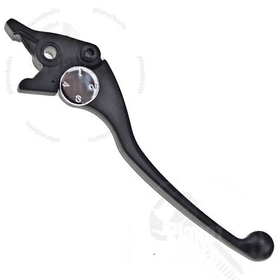 Palanca de freno delantera negra para Suzuki Yamaha Kawasaki GSXR Ninja YZF mano de control Foto 1 de 2
